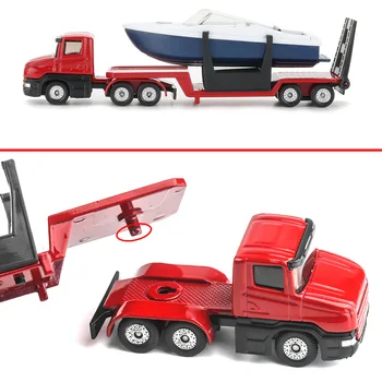 Siku Aliaj Jucărie Camion Remorcă Tractoare Model De Construcție Vehicul Excavator Buldozer Elicopter Masini Amuzante Jucarii Pentru Copii