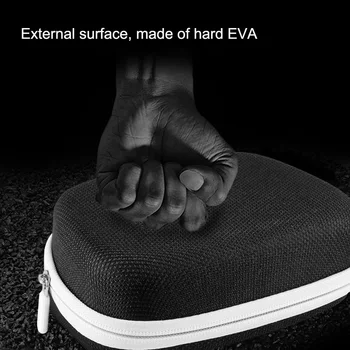 EVA Coajă Tare care Transportă Caz cu Curea de mână pentru PS5 DualSense Controller PS4 Accesorii Portabil rezistent la Șocuri Sac de Depozitare Husă