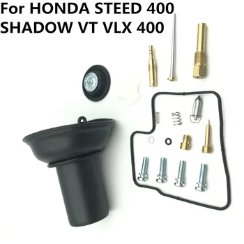 Pentru HONDA STEED 400 SHADOW VT VLX 400 1994-2002 Reparație Carburator Rebuild Kit Diafragma piston w/Ac