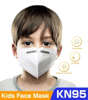 Livrare rapida KN95 Copil Măști Copii Mascarillas mai gros KN95 Praf Mască de Protecție Gura FFP2 Mască Respiratorie FFP3