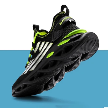 Nouă bărbați rularea pantofi de moda de sport în aer liber de mari dimensiuni alb portocaliu casual jogging respirabil sneakers48 de metri de design de brand