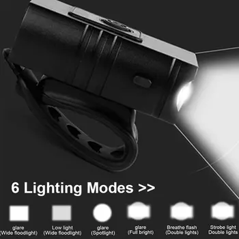 X-TIGRU Impermeabil Biciclete Lumina USB Reîncărcabilă LED 1200 Lumeni MTB Biciclete Rutier Lampă Față Lanterna 1200 mAh Ciclism Faruri