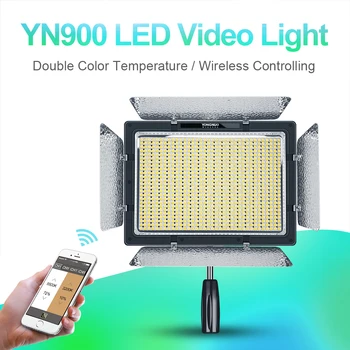 YONGNUO YN900 Mare CRI 95+ Wireless 3200K-5500K Video cu LED Panel Lumina,YN-900 900 Lampa de Fasole 7200LM 54W de Iluminat cu Led