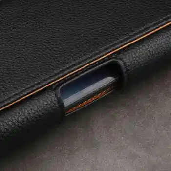 Husă din piele de Caz Pentru Xiaomi Redmi Nota 7 K20 Pro Caz Telefon Sac Litch Clip Curea Toc Universal Pentru Xiaomi Mi 8 9 Km SE de Caz