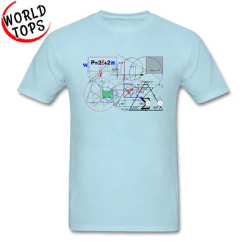 Big Bang Matematica Fizica Ecuația Codul Tricou Bumbac Tesatura Mens Stil Simplu Topuri Tricouri Tineri Student T Shirt Alb