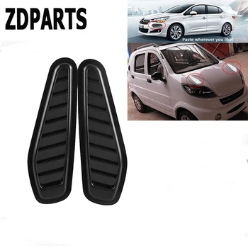 ZDPARTS 2X Auto Aripa Fata Capota Motorului Aerisire Trim Autocolant Pentru Suzuki Grand Vitara Swift, SX4 Mitsubishi ASX Audi a 4 Fiat 500