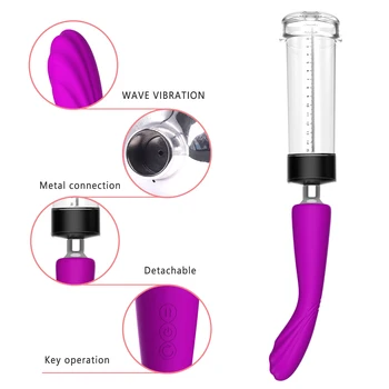 Jucării sexuale pentru bărbat Electric Pompa pentru Penis Pentru Barbati Marirea Penisului Pompa de Vid 12 Viteza de Vibratoare Pentru Femei Clitoris Fraier Vibratoare Jucarii