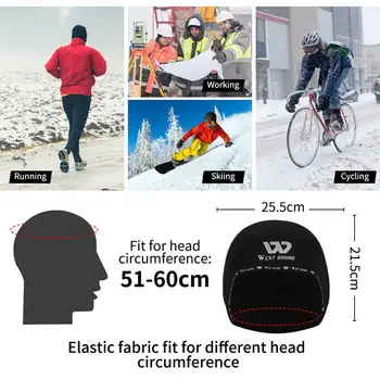 VEST BIKING Sport de Iarnă Cap de Craniu Cald Casca Ciclism Pălărie de Funcționare Echitatie Drumeții MTB Bicicleta, Motocicleta, articole pentru acoperirea capului