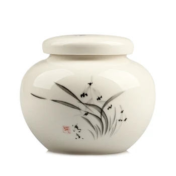 JIA-GUI LUO Ceramice cutie de ceai de fructe Uscate depozitare cutii Sigilate sticla de Ceai Accesorii pentru ceai Pu ' er cutie de depozitare borcan din ceramica D093