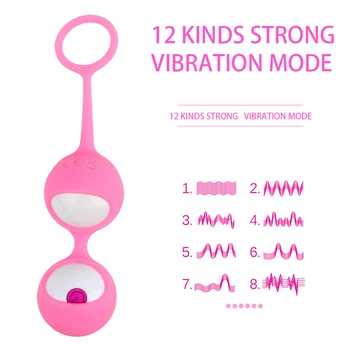 Bile Kegel Inteligent dragoste bile Vaginale strângeți exercițiu machine Vibrator ,Vaginale Geisha Bile Ben Wa mingea jucărie Sexuală pentru Femei