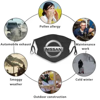 Nissan Fibra De Carbon Logo Jumătate Față De Bărbați Femei Doamnelor Diy Măști De Raliu Mitsubishi Ralliart Sb Lancer Evo Evoluția Mcrae Galli