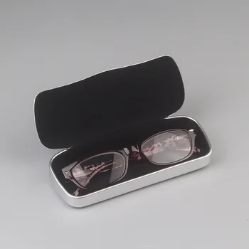 Vazrobe Aluminiu Ochelari de Cazuri Bărbați Femei Puternice Ulta-lumina Ochelari de Cutii de Argint Greu, ochelari de Soare Cutie