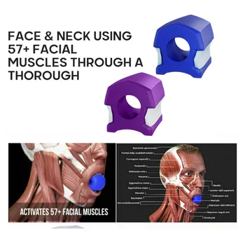 Maxilarului Practicanta Ton Fata Ta Toner Facial AntiWrinkle Musculare Faciale Modernizate Maxilarului Antrenor