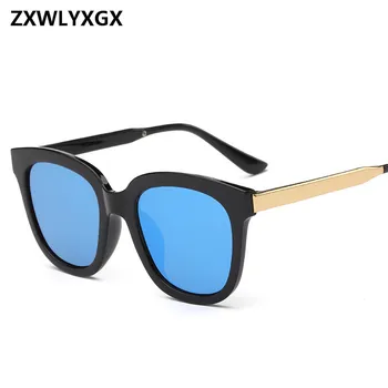 2018 cutie nouă bărbați ochelari de soare pentru femei brand coreean de stele de moda ochelari de soare luminoase culori de ochelari de soare cu ridicata UV400 Oculos De Sol