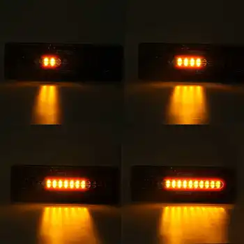 2 buc 24V LED-uri Dinamice Camioane Auto far Stop Semnalizare Lmap Spate Indicator Lumini de Frână pentru Remorcă Camion Van