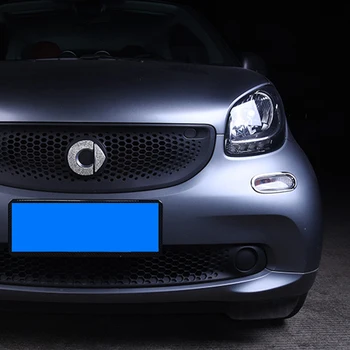 2 Buc de Semnalizare Față indicatorul se Lampă capac de Protecție Pentru Mercedes Nou Smart 453 Fortwo Cromat ABS autocolante Accesorii
