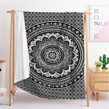 Bohemia serie Arunca Pătură flanel pătură pătură tapiserie pătură canapea single dublu lenjerie de pat de pluș model decorativ