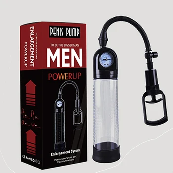 Marire penis pompa de marirea penisului pompa de vacuum erectie extender potențiator de sex masculin penisului masturbator masaj ring pentru bărbați