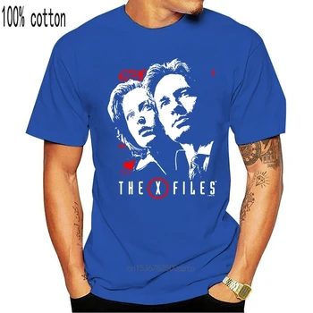 2020 amuzant tricou barbati noutate tricou Dosarele X Mulder & Scully T-shirt