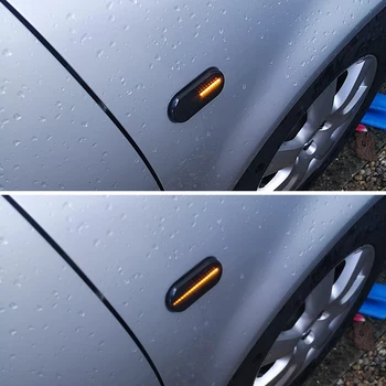 2 Buc LED-uri Dinamice de poziție Laterale de Semnalizare Indicator luminos pentru VW Bora Golf 3 4 Passat 3BG Polo SB6 SEAT Ibiza Leon, Skoda, Ford