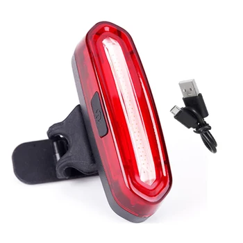 120 Lumeni LED Biciclete Coada Lumina USB Reîncărcabilă Puternică Biciclete Lumini Spate Bicicleta Lampa Accesorii
