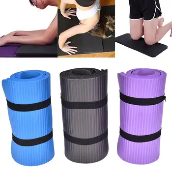 60cmx25cmx1.5cm BNR Yoga Mat Non-Alunecare Covor Pilates Abdominale cu Role de Formare Genunchi cu Sprijin pe Cot Pad Mat Auxiliare Perna