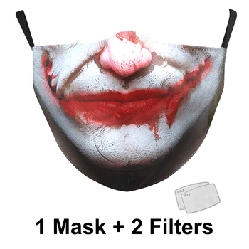 Model de moda Gura Masca Refolosibile Lavabile Imprimate Tesatura Masca PM 2,5 Filtru Anti Poluarea cu Praf de Bumbac Măști de Protecție
