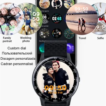 2020 Ceas Inteligent Bărbați Femei Tensiunii Arteriale Tracker de Fitness Smartwatch IP68 rezistent la apa Complet Tactil Ceasuri Sport Pentru Android IOS