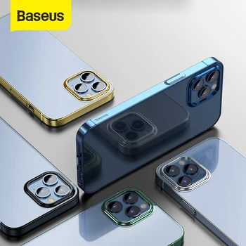 Baseus Ultra Thin pentru iPhone 12 Acoperi Caz Clar Moale TPU Funda pentru iPhone 12 Pro Max 12 Caz Telefon Transparent Caz Capacul din Spate