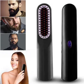 Populare Portabile USB Mini Apartament Fier de Indreptat Parul Rapid Styling Păr Barbă Îndreptare Salon de coafură Rapidă Barba Pieptene