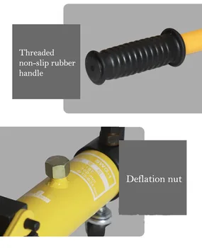 1 Inch Integrantă Hidraulică Manuală Bender Țeavă Zincată De Fier Tub Țeavă De Oțel De Îndoire Instrumente De Înaltă Și Joasă Presiune Piston Design