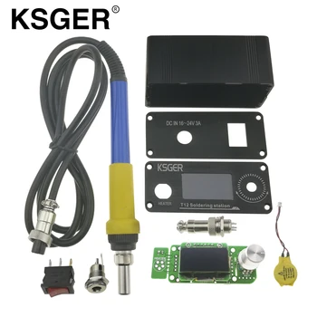 KSGER STM32 OLED Versiune V2.0 T12 Statie De Lipit Controller Cu Baterie 9501 Lipit De Mâner Set De Lipit Electrice Fiare De Călcat