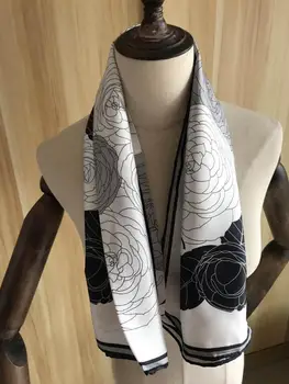 2020 New Sosire Toamna de Moda Elegant Clasic cu Flori eșarfă de mătase 90*90 cm pătrat șal diagonal wrap pentru femei lady fata