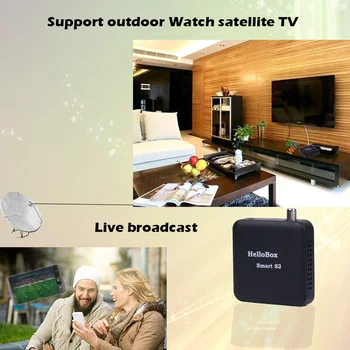 Hellobox Receptor TV prin Satelit, tv Satelit Finder Tuner Inteligent S2 Suport IOS/Android/Windows Sistem de a Juca Pe telefonul Mobil/tableta/PC