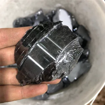 Natura Terahertz de Cristal Dur de Stâncă de piatră Tungsten Minerale-Specimen de Polizat Piatră prețioasă de Vindecare Decor Acasă