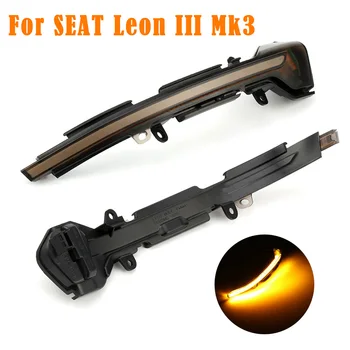 Pentru Seat Leon III Mk3 5F ST FR Cupra Arona KJ7 Dinamic LED-uri de Semnalizare Semnalizare Oglinda Lumina Flasher