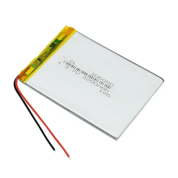 306080 baterie Li-polimer 3.7 V 2200mah baterie de mare capacitate de navigare GPS tableta baterie Reîncărcabilă Pentru DVD PDA BT Difuzor