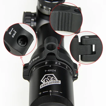 E. T Dragon Tactice de accesorii pentru arme de vânătoare pușcă domeniul de aplicare de montare 46MM vedere Comutator Arunca Maneta pentru Riflescopes GZ33-0132C