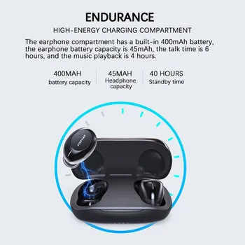 Căști auriculares bluetooth căști sport Mini Adevărat Wireless Gemeni Bluetooth Căști In-Ear Căști Stereo Cască Sport
