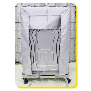 SRYSJS 1waterproof mașină de spălat capacul se rostogolea-cutie masina de spalat caz, partea de deschidere praf pânză de protecție solară capac
