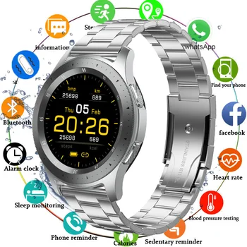 Apelare Bluetooth Ceas Inteligent 2020 Full Touch Smartwatch Femei Bărbați Ip67 rezistent la apa Sport Fitness Tracker Ceas Pentru Android IOS