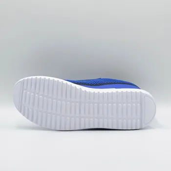 Bărbați respirabil adidasi cu talpa alb ravesk n3376-20 culoare-albastru.