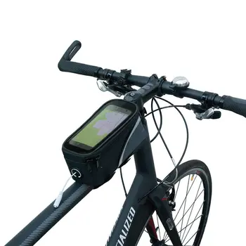 Noul Material PU rezistent la apa Sac Biciclete Cadru de Biciclete Fata Tub de Top Saci Ecran Tactil pentru Moilbe Telefon MTB Drumul Moutain Bike Sac