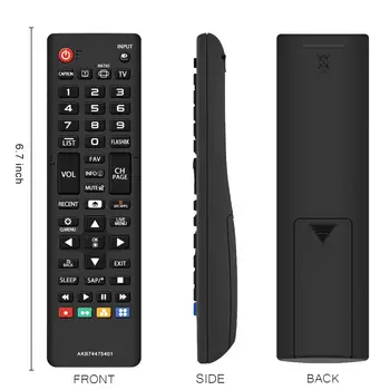 AKB74475401 control de la distanță se potrivesc pentru LG smart TV led HDTV 32LF595B-UB 40LF6300 43UF7700-UB 433mhz Controler de la Distanță