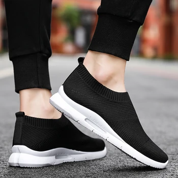 Damyuan Bărbați Lumina Rularea Pantofi Pantofi de Jogging Respirabil Om Adidași Aluneca pe Haimana Pantofi Barbati Casual Pantofi Marimea 46 2020