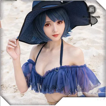 Anime Cosplay SINoALICE Alice Mizugi Cosplay Costum Swimsuts Femeie Sexy Bikini Vara Costume De Baie
