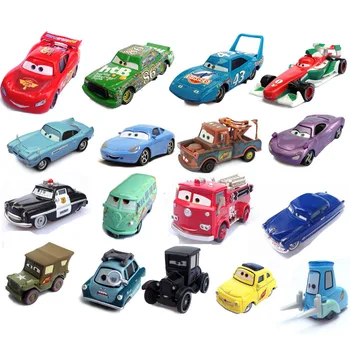 Pixar Cars 2 3 Lightning McQueen, Mater Jackson Furtuna Ramirez 1:55 Turnat Sub Presiune Vehicul Aliaj Metalic Băiat Copil Jucării Cadou De Ziua De Nastere