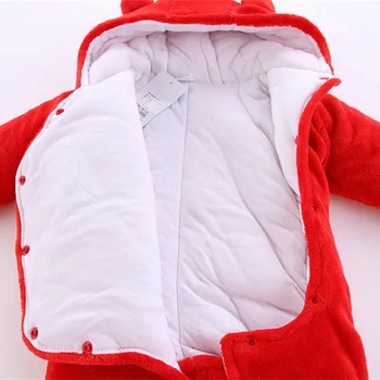 Iarna haine pentru Copii Fete Băiat Băiat Haine Romper Nou-născut Copilul Cald Salopeta Îngroșat Desene animate Copil Nou-Născut Îmbrăcăminte 0-18M