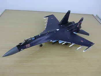 1:72 Scară Su35 SU-35 Aliaj Patra Generație Luptator rus Static Simulare Model de Avion de Jucarie Model Static Jucărie Sta Avion