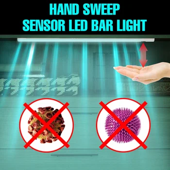 Dezinfectarea LED-uri de Lumină ULTRAVIOLETĂ Lampă cu ultraviolete Germicide Tub 20/30/40/50cm Bactericid Irradiator USB 5V Sterilizator UV Light Bar pentru Dormitor